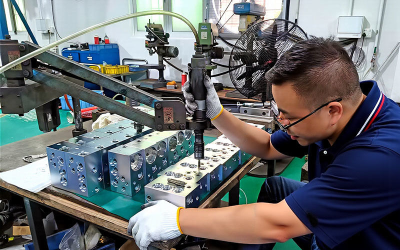 Dongguan Zhongwei Metal Products Co., Ltd निर्माता उत्पादन लाइन